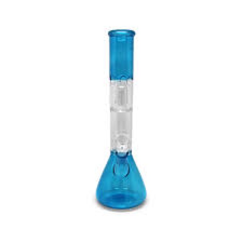 12'' DOUPLE PERK WATER PIPE