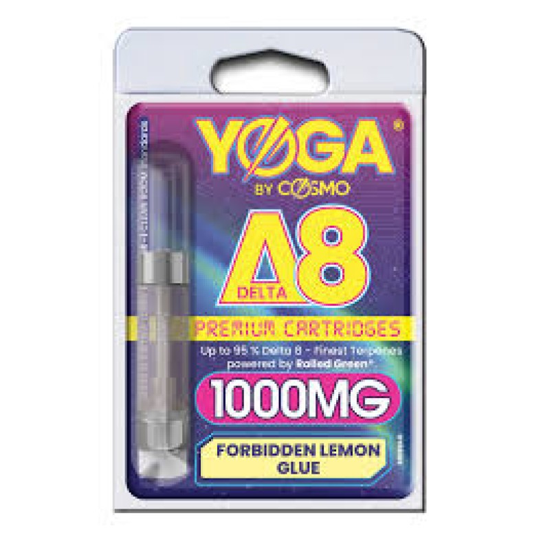 CBD:YOGA D8 CARTRIDGE FORBIDDEN LEMON GLUE
