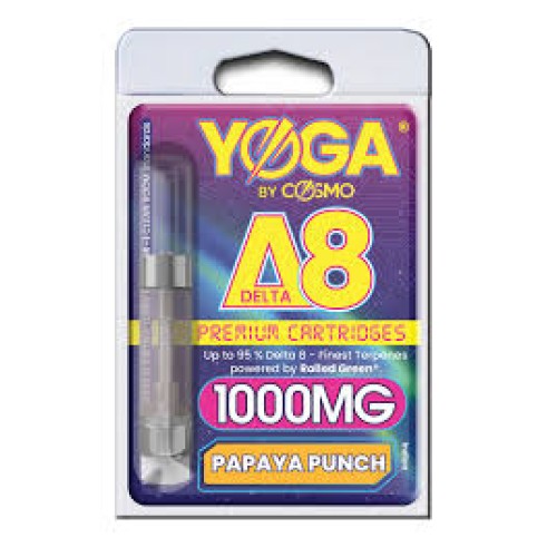 CBD:YOGA D8 CARTRIDGE Papaya Punch