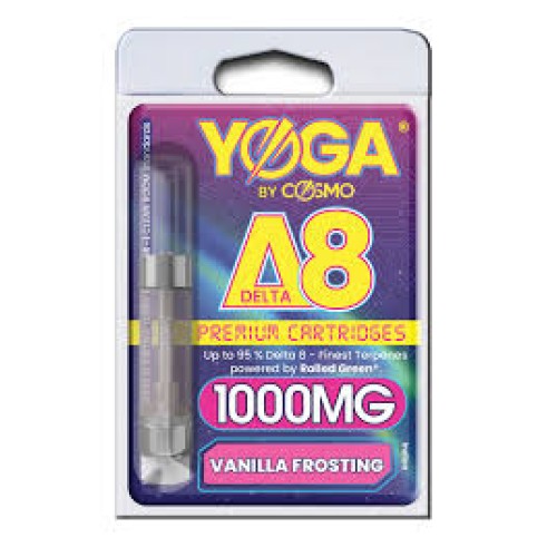 CBD:YOGA D8 CARTRIDGEVANILLA FROSTING