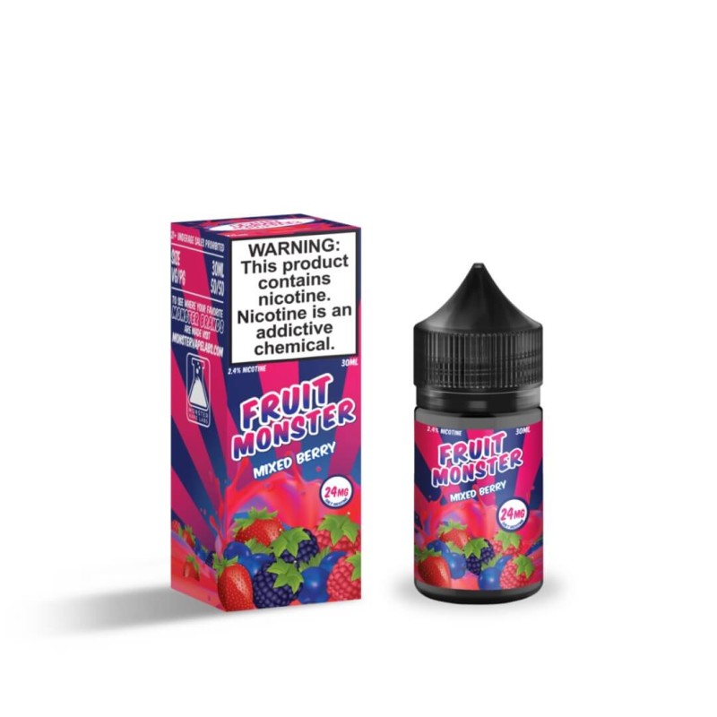 FRUIT MONSTER ON SALT BLACK CHERRY 30ML 24MG