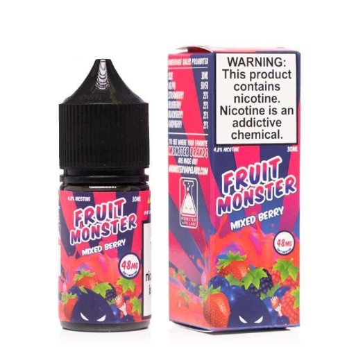 FRUIT MONSTER ON SALT MIXED BERRIES 30ML 48MG