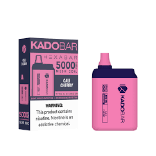 KADOBAR HEXABAR 5000 PUFFS CALI CHERRY