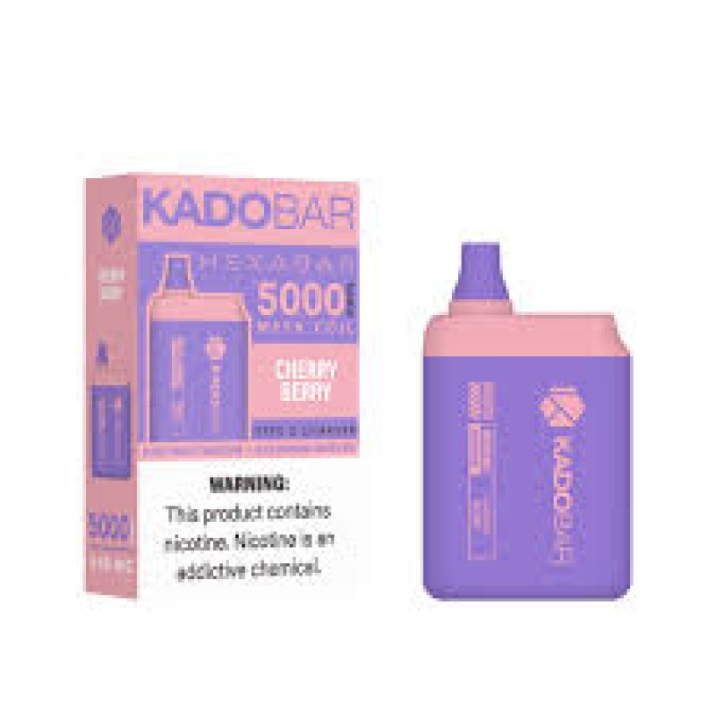 KADOBAR HEXABAR 5000 PUFFS CHERRY BERRY