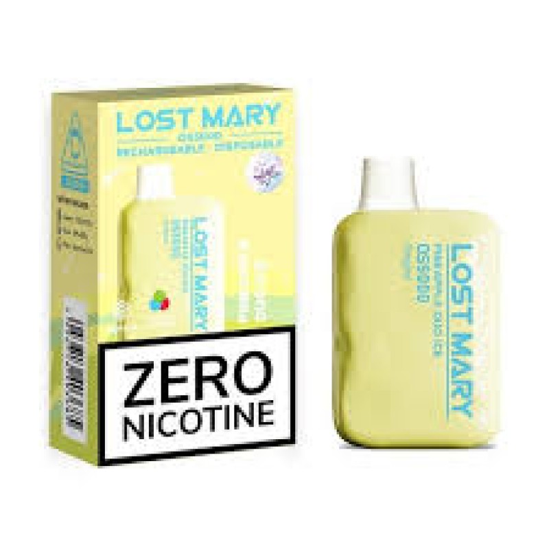 LOST MARY OS5000 ZERO NICOTINE PINEAPPLE DUO ICE