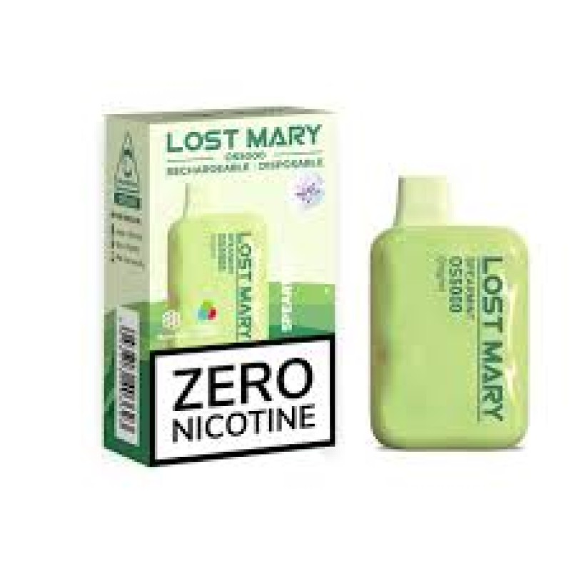 LOST MARY OS5000 ZERO NICOTINE SPEARMINT