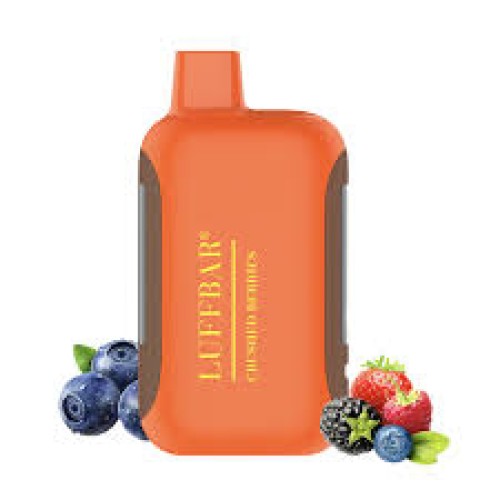 LUFFBAR DUALLY 20K CRUSHED BERRIES