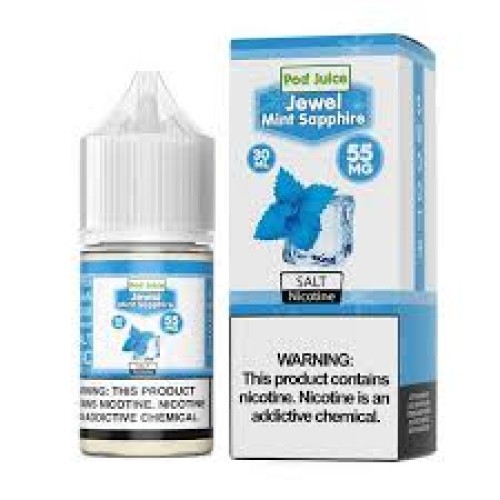 POD JUICE ON SALT E-JUICE JEWEL MINT SAPPHIRE 30ML 35MG