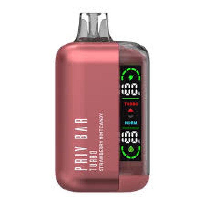 PRIV BAR 15K STRAWBERRY MINT CANDY