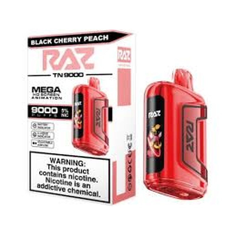 RAZ TN9000 BLACK CHERRY PEACH