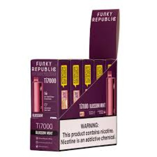 VAPE:FUNKY REPUBLIC TI7000 BLOSSOM MINT