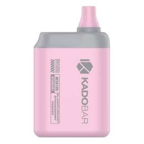 VAPE:KADOBAR BR5000 BLACKCURRANT STRAWBERRY FREEZE 5 PK