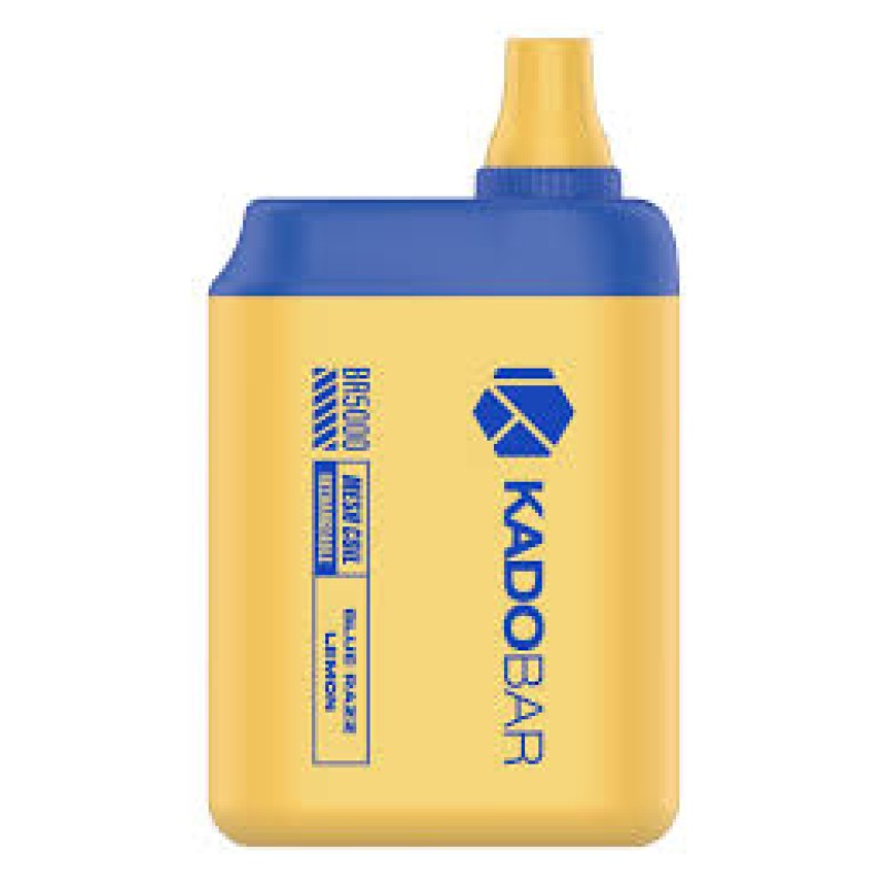 VAPE:KADOBAR BR5000 BLUE RAZZ LEMON