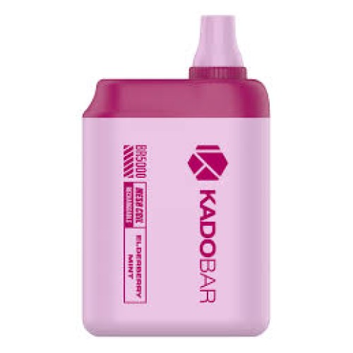 VAPE:KADOBAR BR5000 ELDERBERRY MINT 5 PK