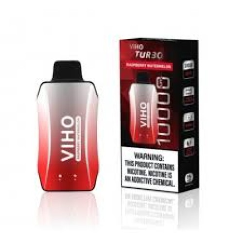 VAPE:VIHO TURBO 10K 5PC strawberry watermelon